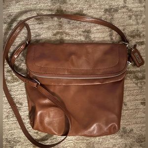 Relic leather crossbody purse. Gently worn.